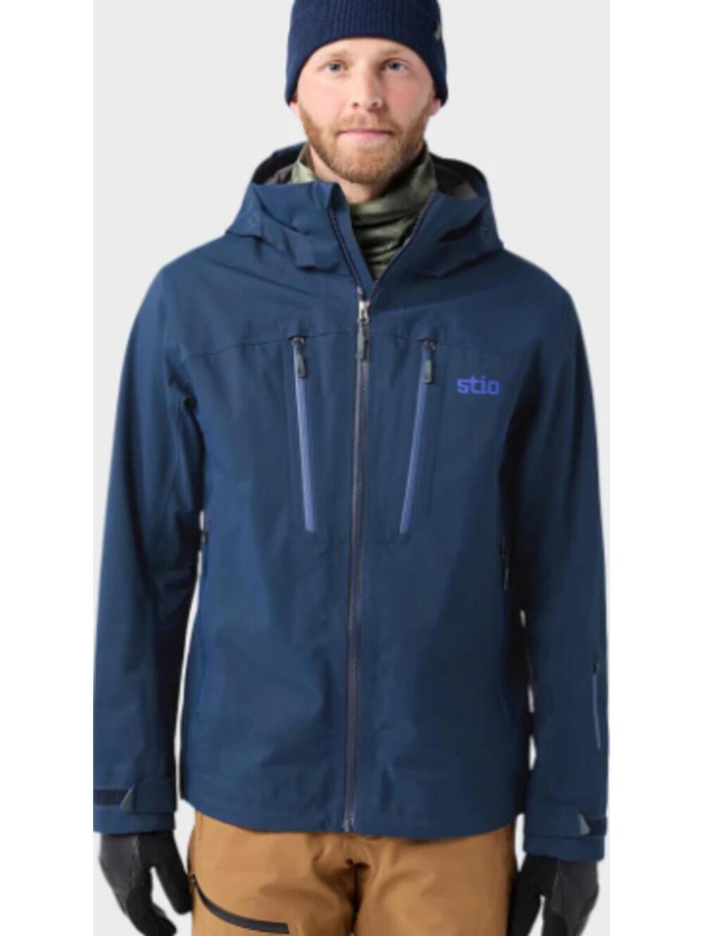 STIO Men's Environ Jacket mountain shadow/navy XS NEW